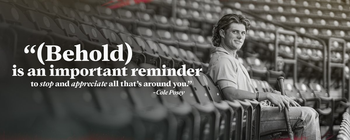 BaylorBaseball's tweet photo. 𝐁𝐄𝐇𝐎𝐋𝐃 and Stand In Awe. Seek the blessings the Lord has given us daily.

We couldn't be happier to have Cole Posey rep the BU across his chest. Read his 𝘾𝙝𝙖𝙢𝙥𝙞𝙤𝙣𝙨' 𝙏𝙧𝙞𝘽𝙐𝙣𝙚 now 👉 https://t.co/RO11OCXt3c

#SicEm 🐻⚾️ | #Together https://t.co/BI2qb6XCEb