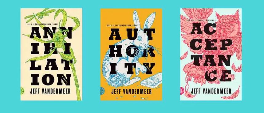 jdm_author's tweet image. The Southern Reach Trilogy masterfully blends characterization with structure and subverts genre standards. The mystery unfolds in layers and the entire narrative is focused to a tee. 

The film “Annihilation” subverts movie adaptations by telling the story of 3 books in one film