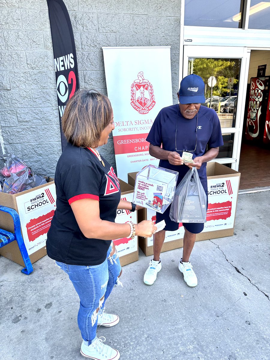 GAC SEEs the Vision with WFMY News 2 & Guilford Education Alliance: providing service that engages and inspires at the annual Tools for School drive.
#ToolsForSchools #SchoolSupplyDrive #BackToSchool #GACDST #wfmynews2 #guilfordeducationalliance