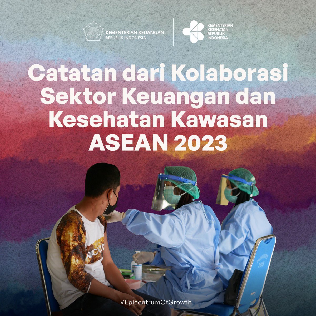 Pandemi berakhir, tapi bisa jadi datang lagi.

Belajar dari pandemi, sektor kesehatan harus didukung sektor keuangan untuk mampu hadapi tantangan pandemi.

Dunia bersiap. Begitupun Kawasan ASEAN.
Menteri Keuangan dan Kesehatan ASEAN duduk bersama menetapkan kebijakan.✨