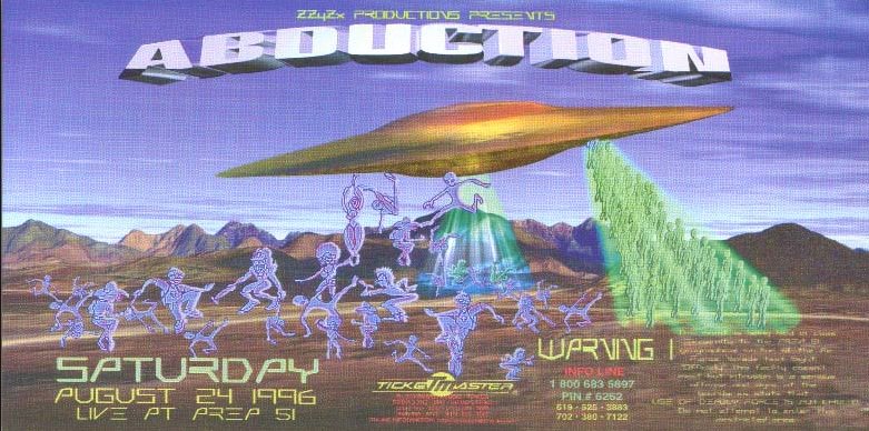 HistoryNevada's tweet photo. Long before the #StormArea51 idea turned into #Alienstock (Lincoln County permit issued Aug 19, 2019), there was "an all night political action rally and UFO watching vigil" held in Rachel, NV on Aug 24, 1996 called the Rachel Rave Party. https://t.co/dBZ4oIDCP6 https://t.co/cm1AjMx9t8