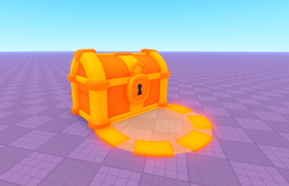 Swaggliy's tweet photo. #Roblox #RobloxDev #lowpoly Another gold chest I made https://t.co/I2RWMA1Sj5