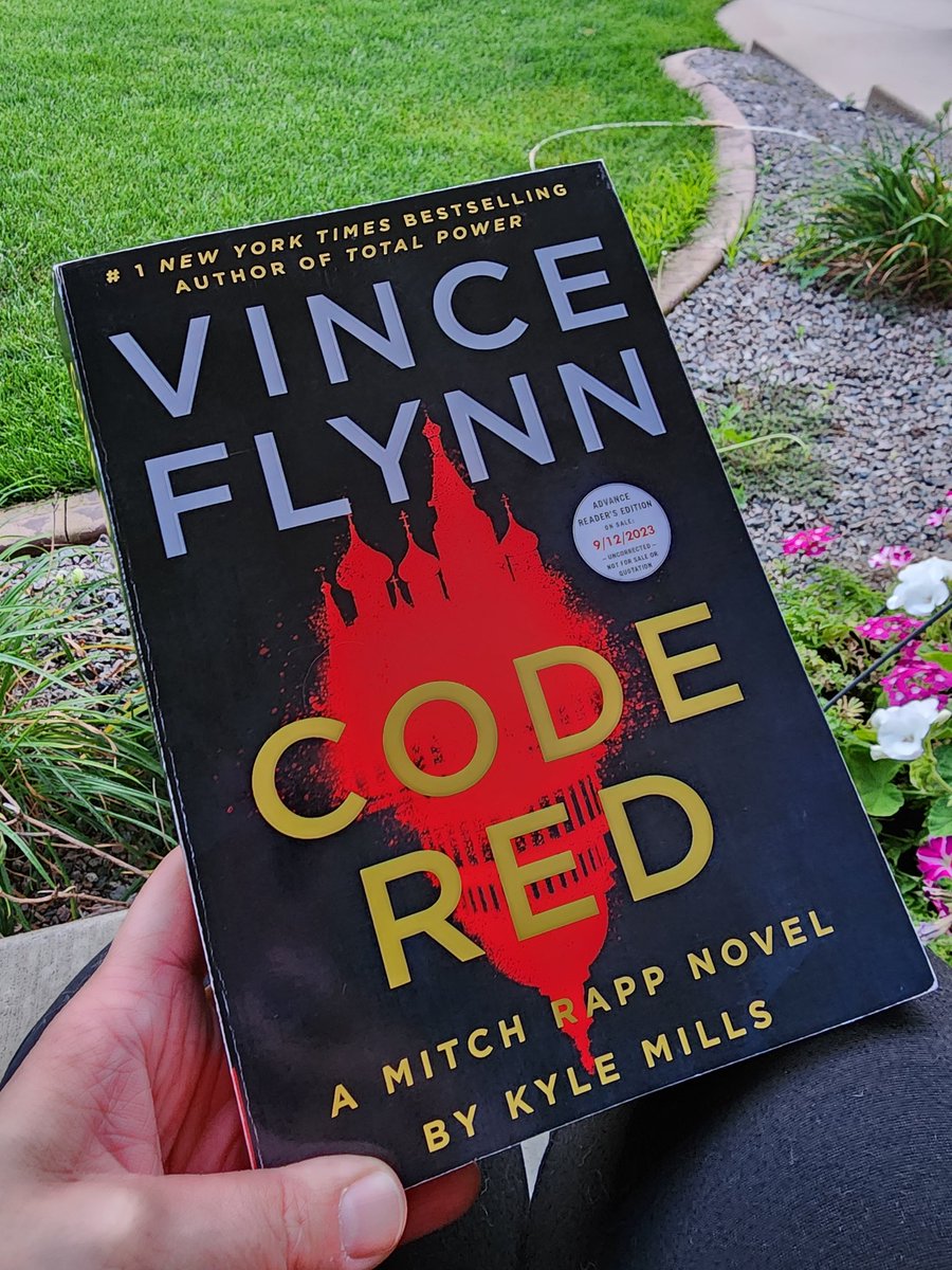 This is a must read, guys! Non-stop throughout...SO good!
#MitchRappIsBack @KyleMillsAuthor #CodeRed 
Don't forget to pre-order! vinceflynn.com/code-red#pur