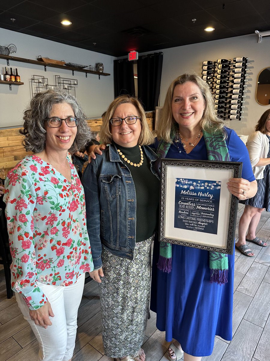 Congratulations to <a href="/hvanpuymbroeck/">Holly Van</a> who will continue the excellent leadership of <a href="/christman26/">Andrea Christman</a> for a strong <a href="/MCPSSLMP/">MCPSSLMP</a> for students &amp; staff of <a href="/MCPS/">MCPS</a>! Both @InfoCollegeUMD grads. Librarians are heroes everyday! 🌟⭐️🌟⭐️🌟⭐️