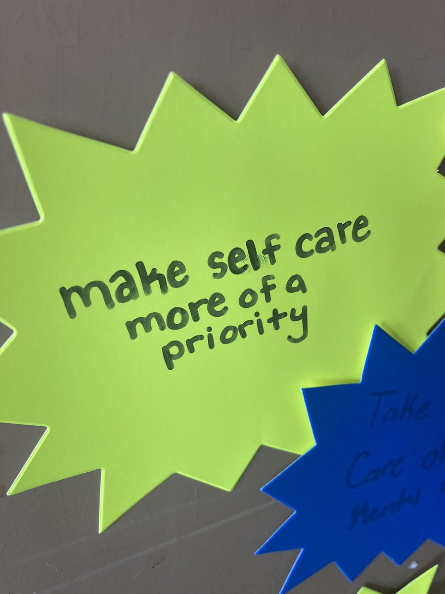 Every year, I have my students commit to completing a non-academic goal by the time our year together is up. Mixed in the getting a license and first job commitments are some insights into how emotionally aware this generation is and it makes my heart happy. 💛💙