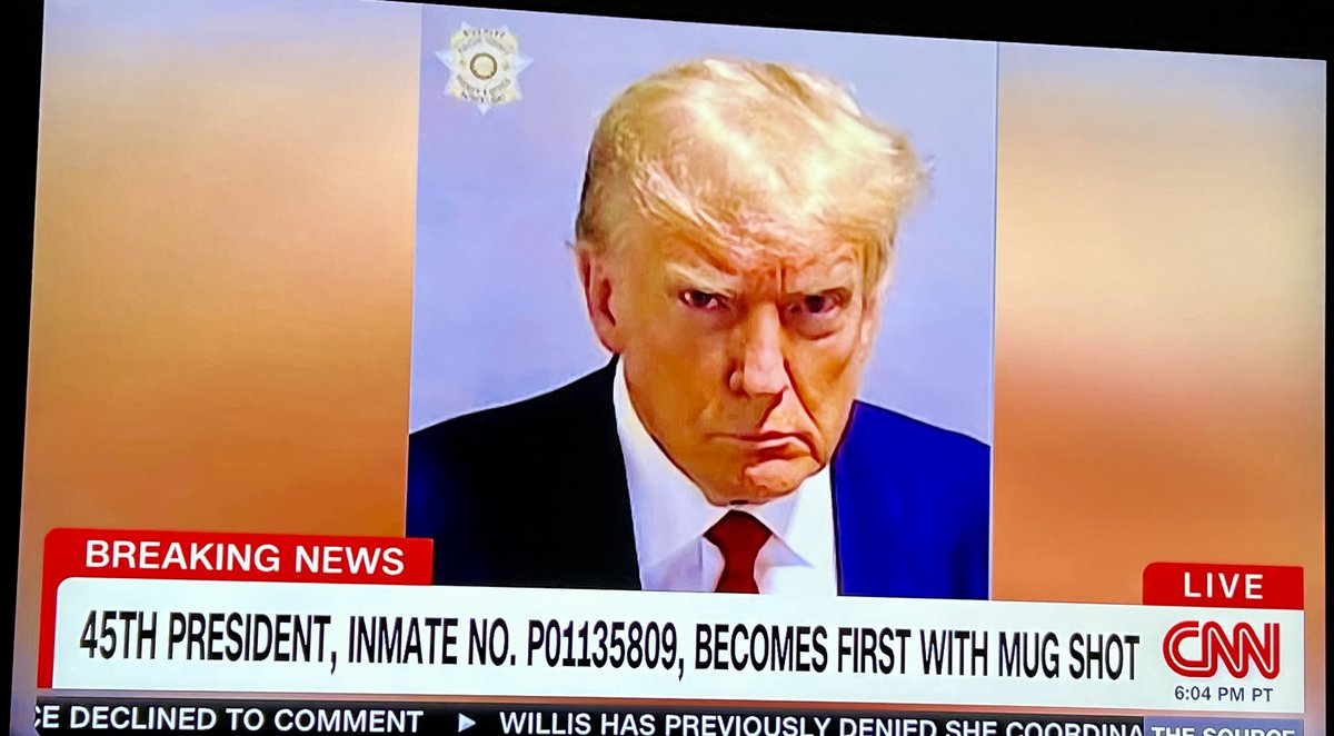 koerod's tweet photo. EVERY DOG HAS ITS DAY. 

45th President and Inmate No. P01135809. 

#DonaldTrump https://t.co/ViRidz4fJ6