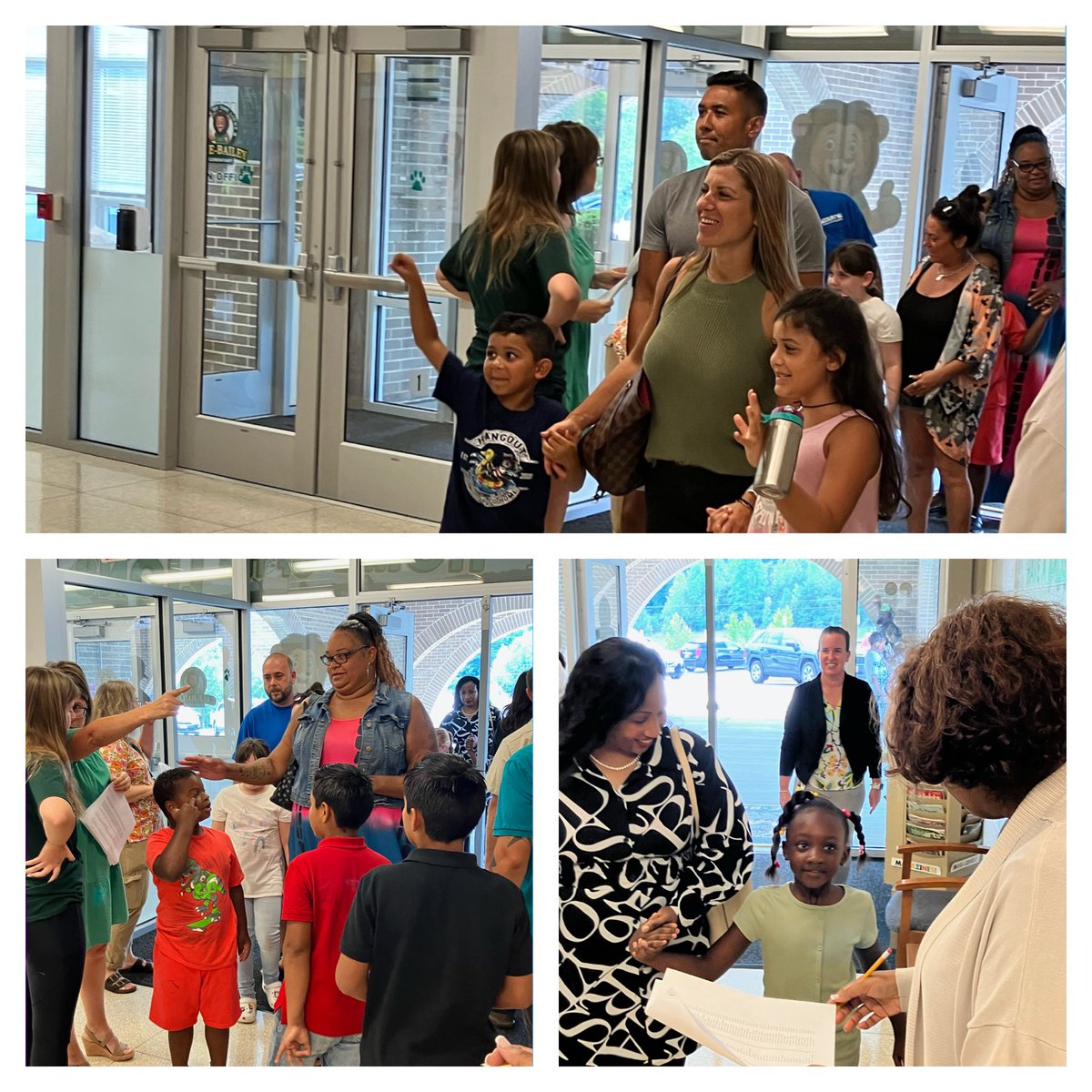 GaleBaileyES's tweet photo. 🎒📚 Exciting day at Gale-Bailey Elementary as all our Cub scholars met their teachers! roaring to start a new learning journey. 🌟 🦁#IndividuallyUniqueTogetherComplete https://t.co/Bw0TPctLQa