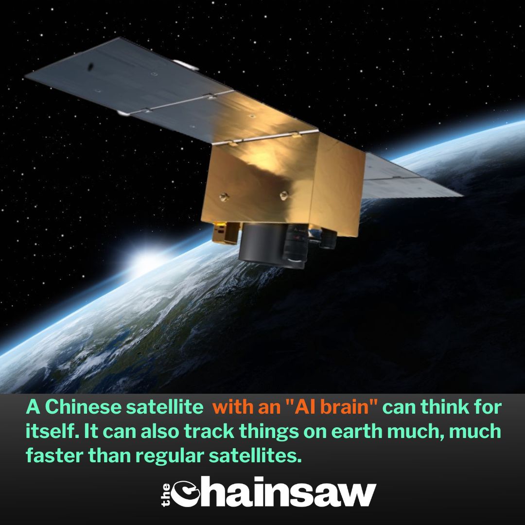 I always feel like.. somebody's watching me!

Article link in comments.

#AI #artificialintelligence #Satellite