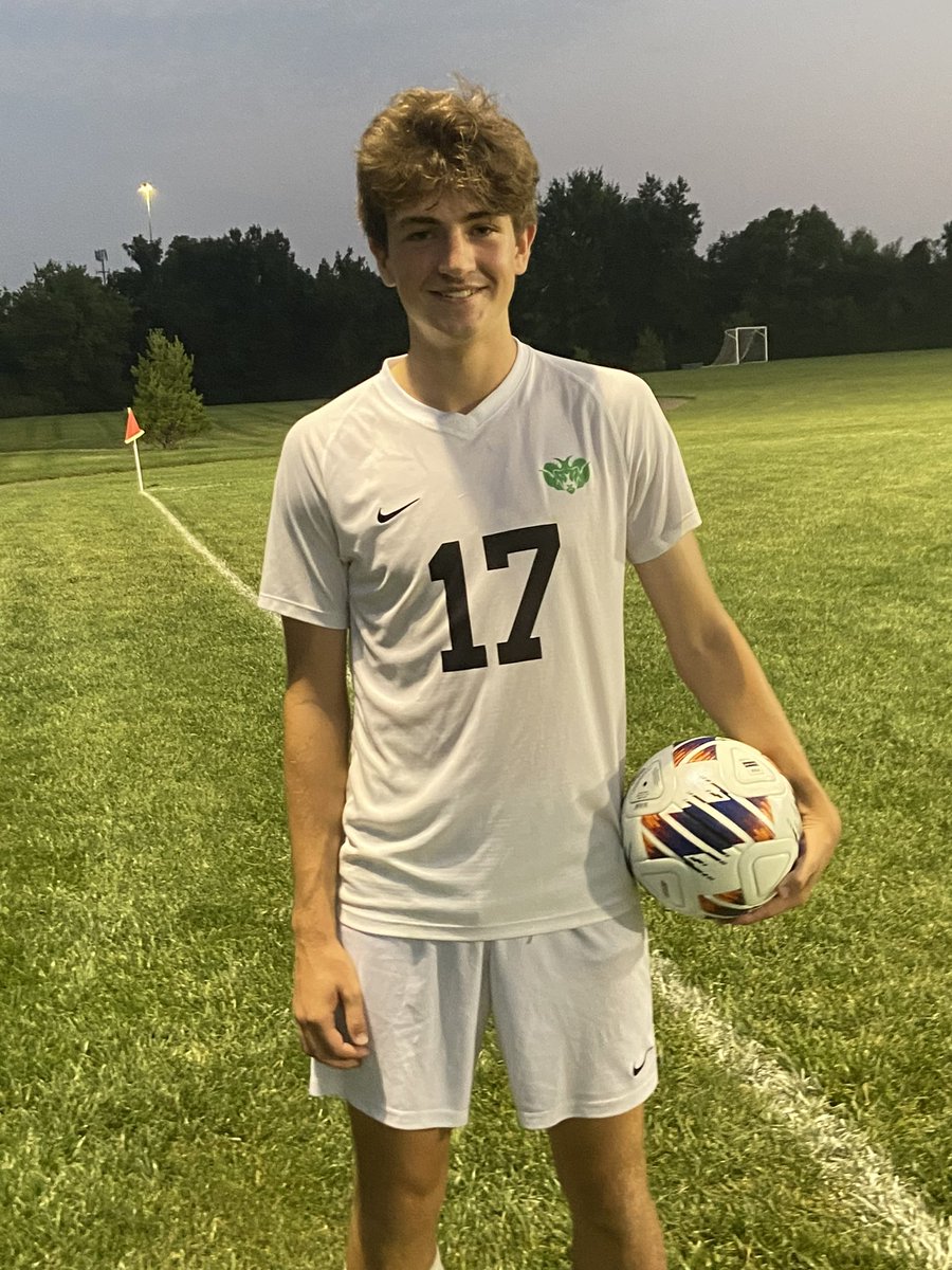 BadinMensSoccer's tweet photo. Eldridge with the hat trick - Mr Cooper Bucalo step aside Mr Eldridge now has 56 goals most in Badin history -@RAMSSPORTS @BadinCatham @BCHSSReport @SWOSportsDaily @SWDistrict @gclcoedsports @MikeDyer @mlaughman @OSSCAsoccer @mvssca_soccer https://t.co/J8SUSxrltG
