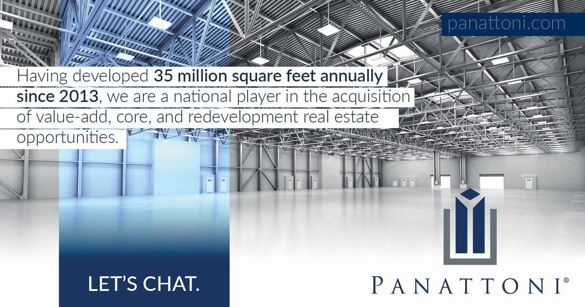 At Panattoni, our successful track record in acquiring industrial real estate goes beyond knowing how to choose the right properties. It involves establishing a powerful, integrated network that gives us real insight and advantage. Let's chat! m16.social/3xHgCmU