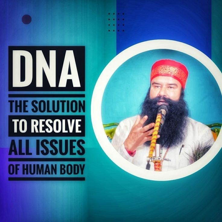 jaggu_benipal77's tweet photo. DNA is very sensitive to reflect whatever is given to it. Saint MSG Insan says that if person gives positive thoughts,it will respond in that manner. Same with any disease, everyone Himself can 
Cure himself with Strong will power. #PowerfulDNA https://t.co/XCVJSyAWru