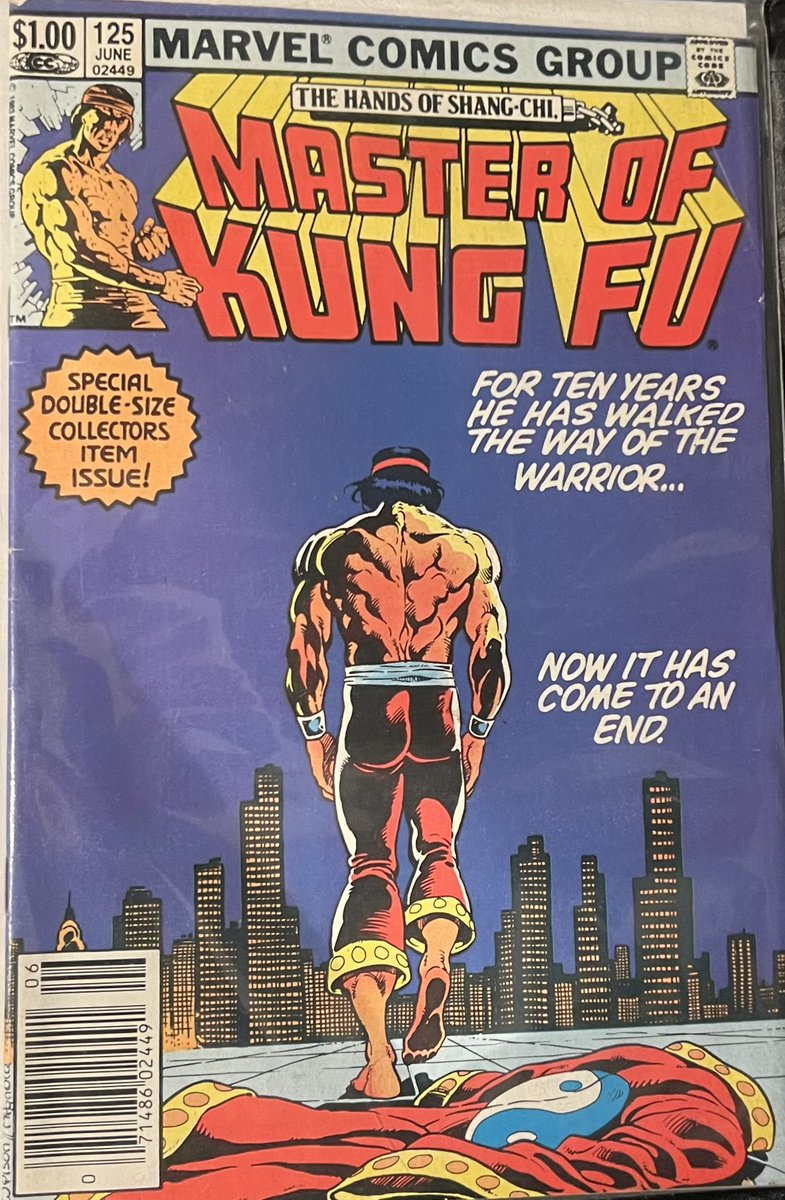 #064 of My Boxed Collection: Master of Kung Fu #125 : 1983: Artists: George Roussos, Ron Wilson, William Johnson
Rick Parker   <a href="/ComicDeepDive/">Comic Deep Dive</a> <a href="/MarvelShangChi/">Marvel/Shang-Chi News</a> #MasterofKungfu <a href="/MasterOfKungfu_/">sʜᴀɴɢ-ᴄʜɪ</a>