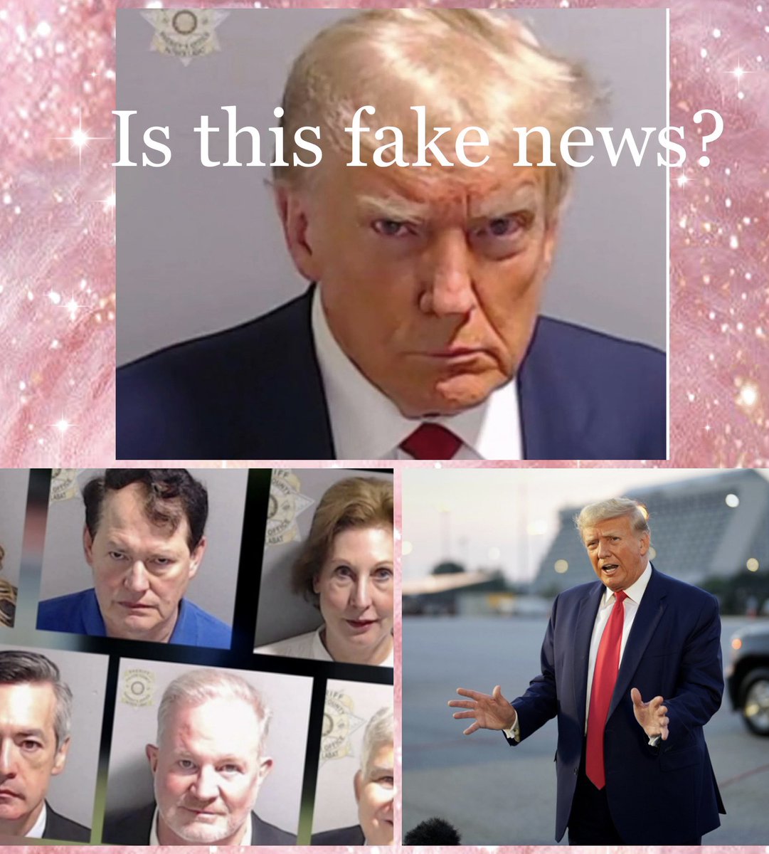 anna_kariena's tweet photo. #fakenews #mugshot #FultonCounty #TrumpMugShot https://t.co/jAo7wZZyWT