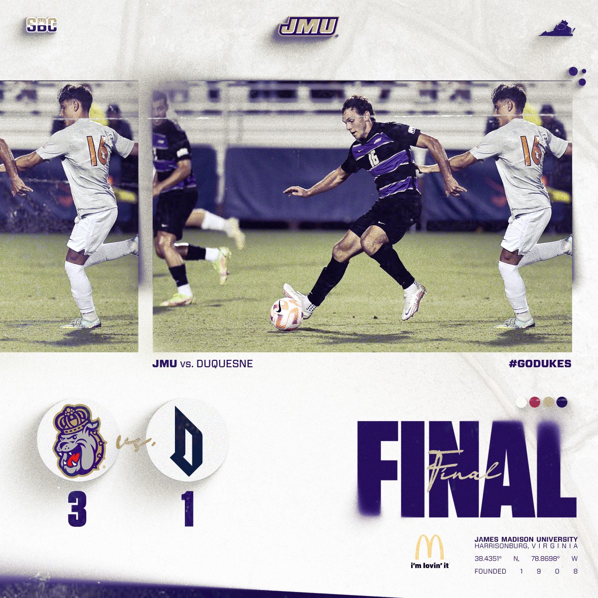 FINAL | Starting the year with three points! #GoDukes