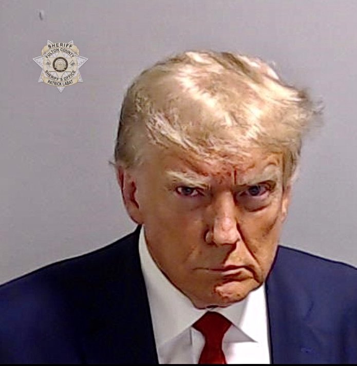 johnnyg7333's tweet photo. This face says…”I gave you all a chance, and you blew it. No more Mr Nice Guy. TIME TO UNLEASH HELL!” 💥🔥 #neverconcede #neversurrender #Trump #TrumpMugShot #TrumpArrest #TrumpMugShotDay  #trump2023 https://t.co/ECbXsH1KE1