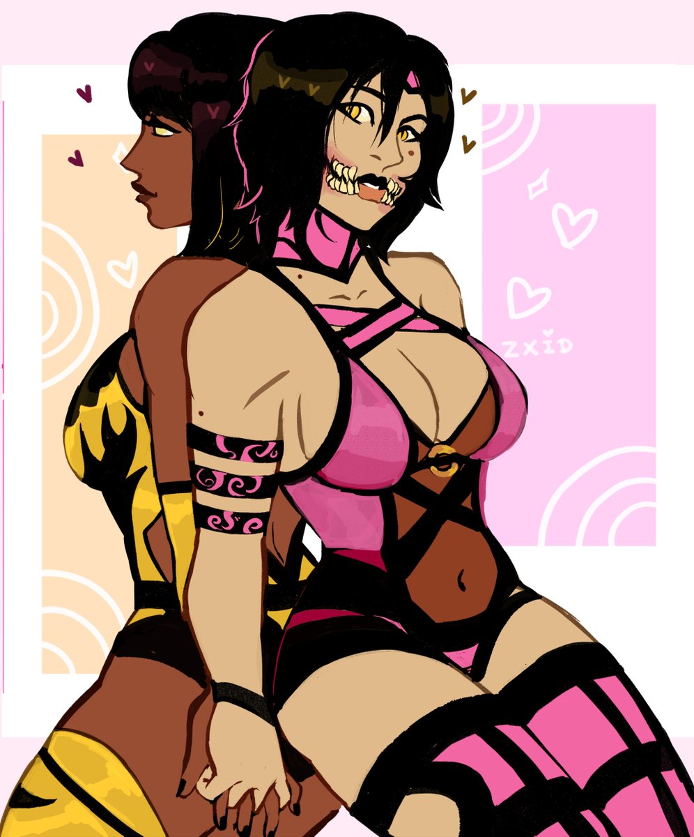 zxidart — Tanya, Mileena and Baraka commission for