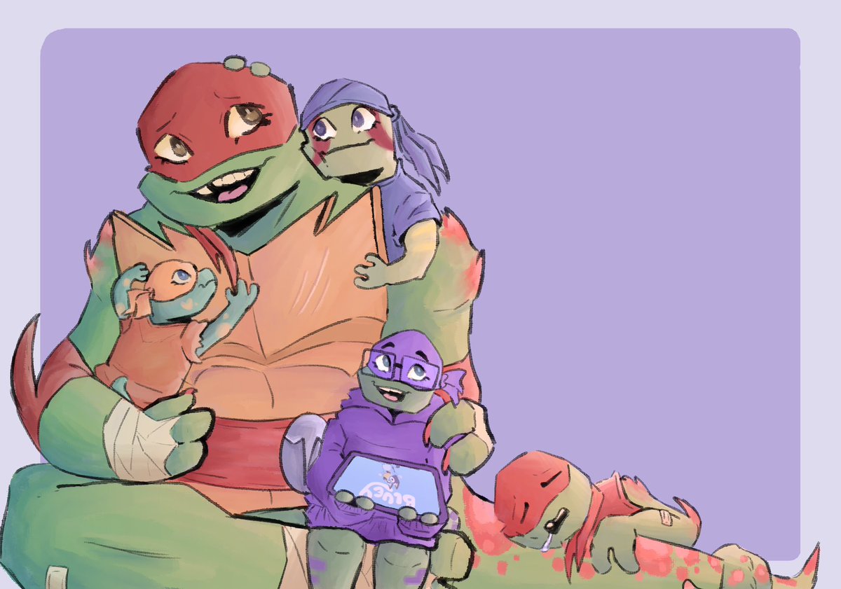 #rottmnt #rottmntart #rottmntraph #rottmnteo #rottmntdonnie #rottmntmikey

they mean so much to me <3