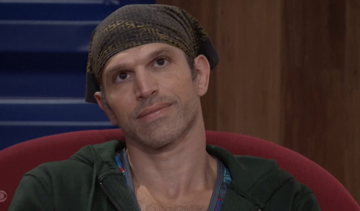 AMikeBloomType's tweet photo. #BB25
The 45-year-old with the 75% win record.
He of the terrible HoHitis.
Of the OTT DRs.
The backdoor target of his own alliance.
Cory's one-sided nemesis.
The fact of the matter.
Hisam, 1. You are worthy, and 2. You are pure gold. https://t.co/1A59ohxpbK
