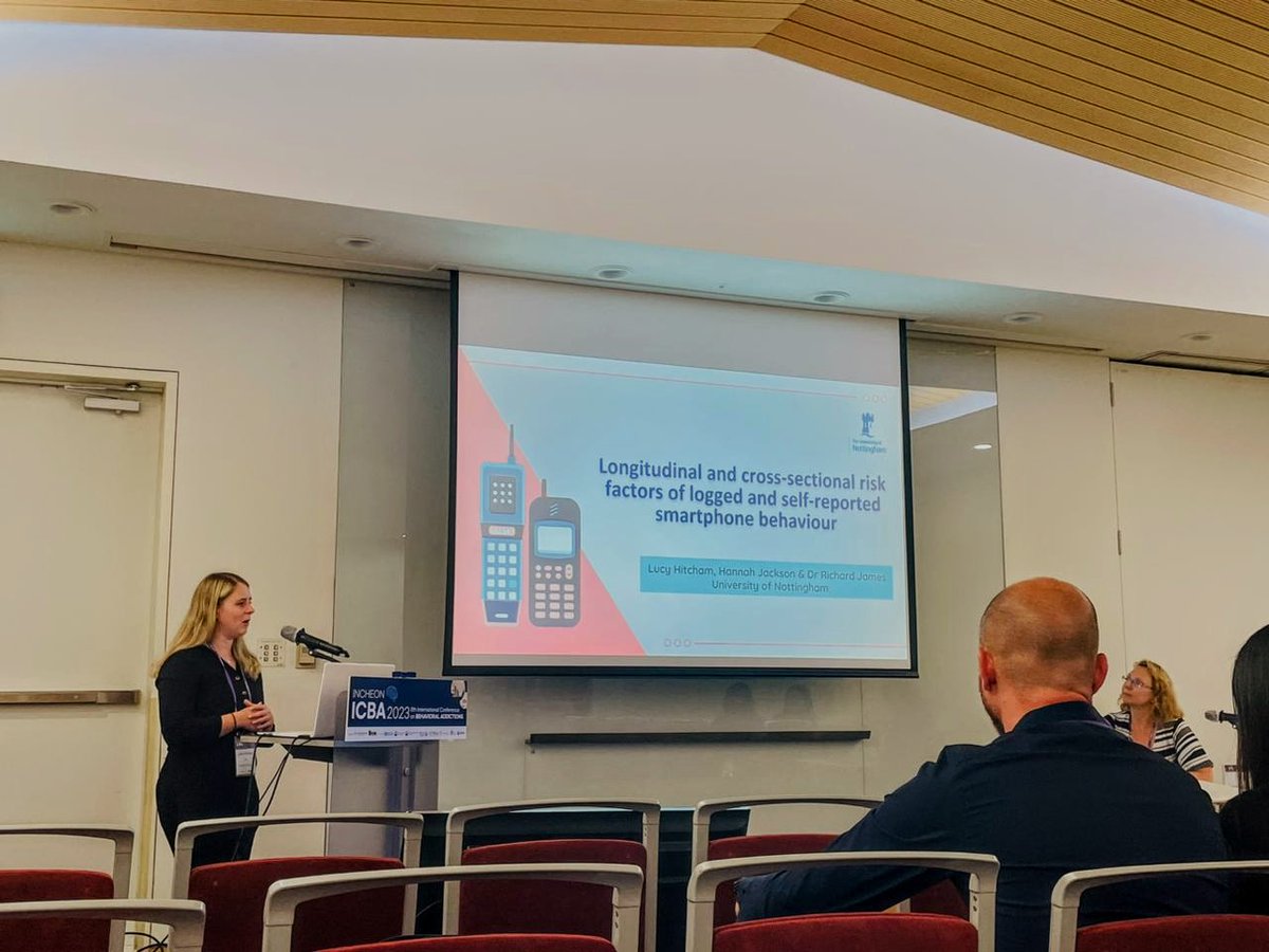 And that concludes ICBA 2023! It was a pleasure to deliver my mini-talk on smartphone addiction and screen time and to hear about all the interesting research happening in the field. Big thanks to <a href="/rjejames1/">Richard James</a> <a href="/GREOntario/">Greo</a> &amp; <a href="/notts_psych/">School of Psychology, University of Nottingham</a>!
