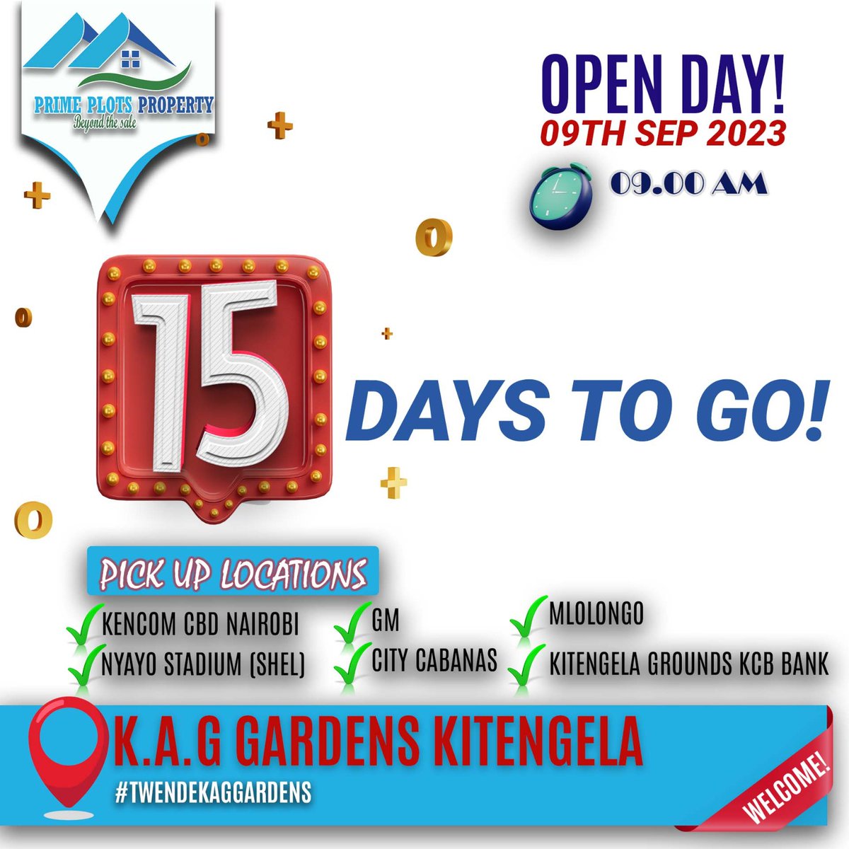 ManuInocent's tweet image. Welcome to this event at KAG GARDENS Kitengela. The plots will be on offer at only 650k deposits above 10% will be allowed 
#twendekggardens
#nyash
#kenyavstanzania
kaligraph
Talantahela
#TrumpMugShot
#BBNaijaAllStars 
#TrumpArrest 
#Prigojine