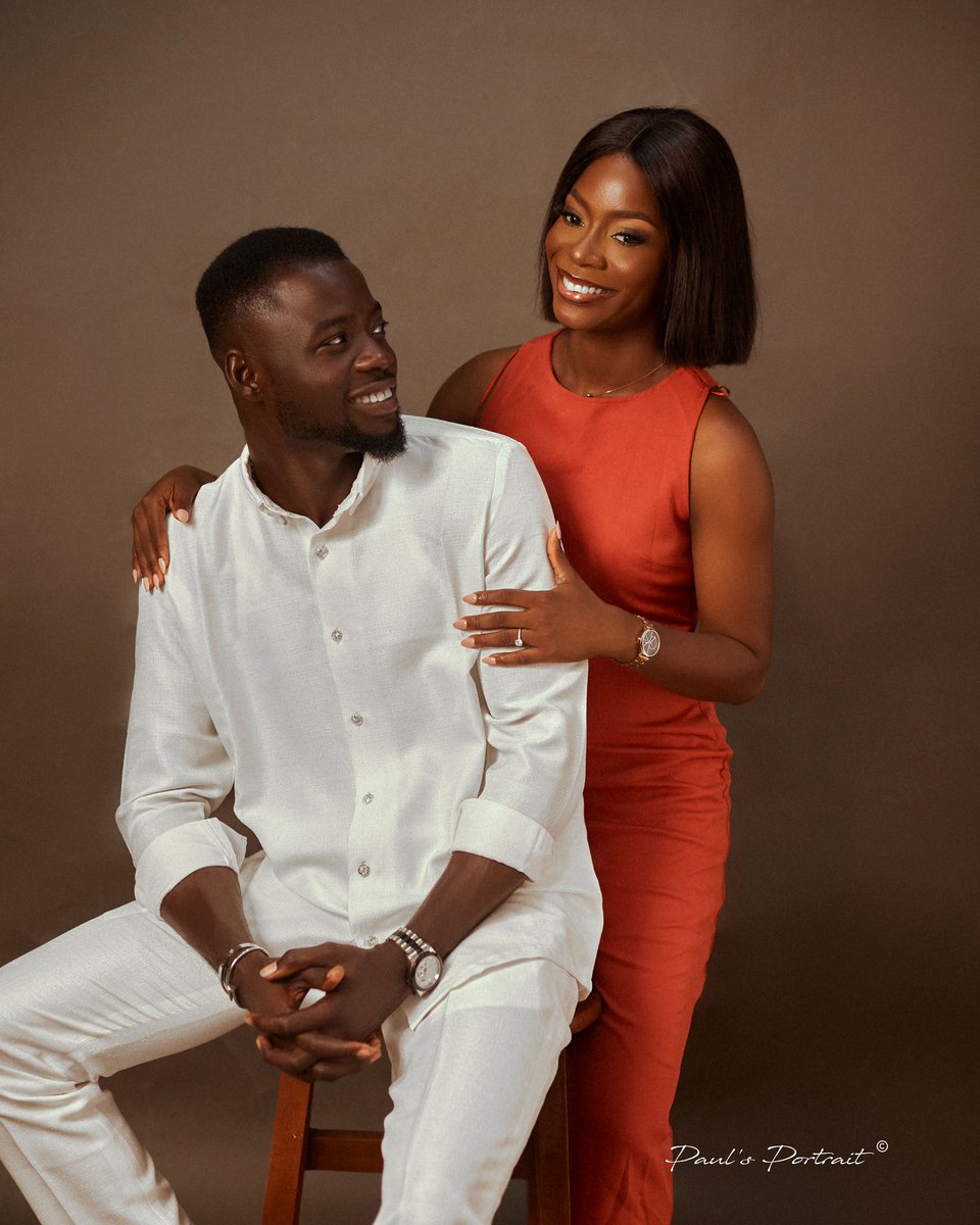 moadetule's tweet photo. Oluwatamilore is truly your name because you are definitely a gift to me from God. I love you and will always love you my bride. @iamomojae ❤️ #TM’23 https://t.co/zicS39yNjx