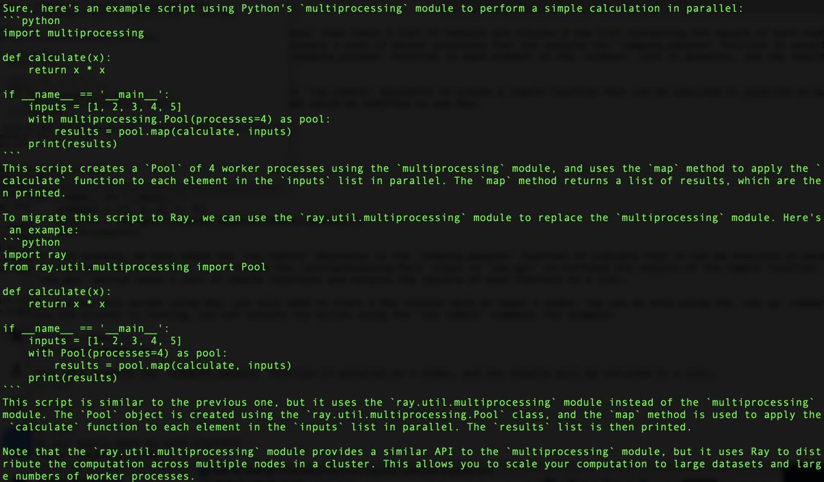 Just tried out Code Llama (34B) on Anyscale Endpoints. Impressive work from @MetaAI, and I'm proud to see our team at @anyscalecompute ship this the same day. Try it out: app.endpoints.anyscale.com