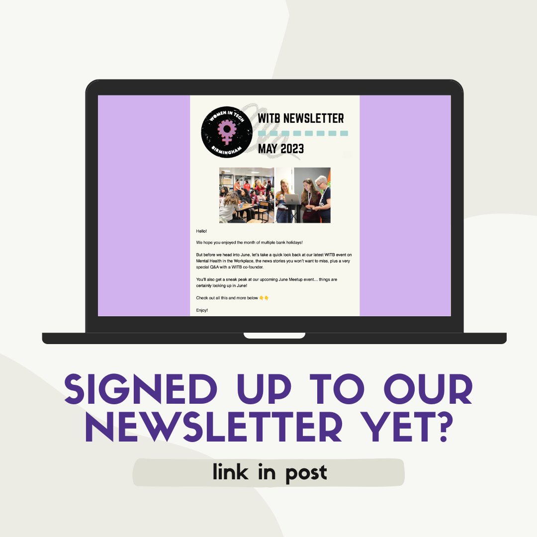 Women In Tech Birmingham tweet media