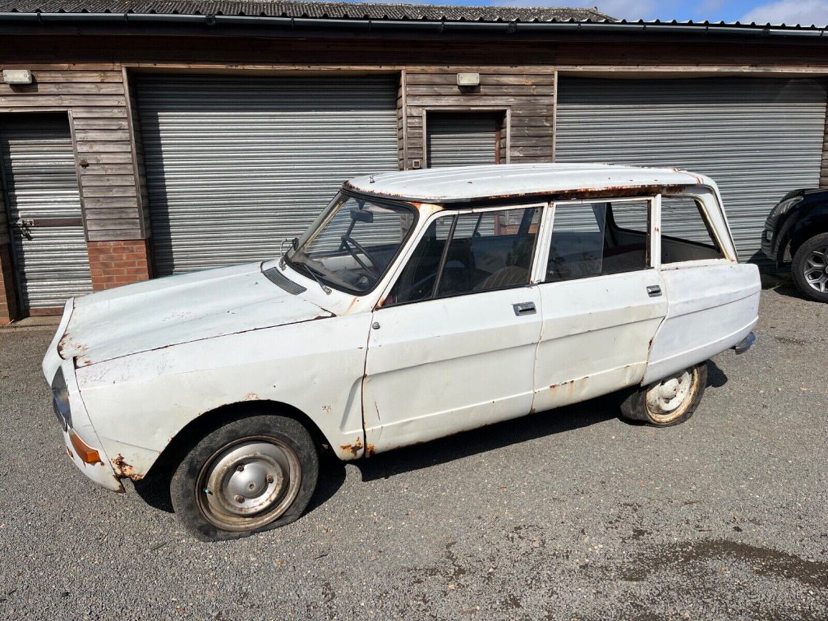 BarnFindsUK's tweet photo. Ad - CITROEN AMI 8 RHD UK CAR
On eBay here -->> https://t.co/z2G2ElZ2XU
#CitroenAmi8 #RHD #UKcar #eBay #carforsale #classiccar #rarefind https://t.co/Dp8I36BEvz