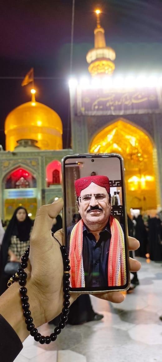 Shrine of Imam Ali Raza (A.S)
Bhai jan @SaleemBajari  sb ❤️