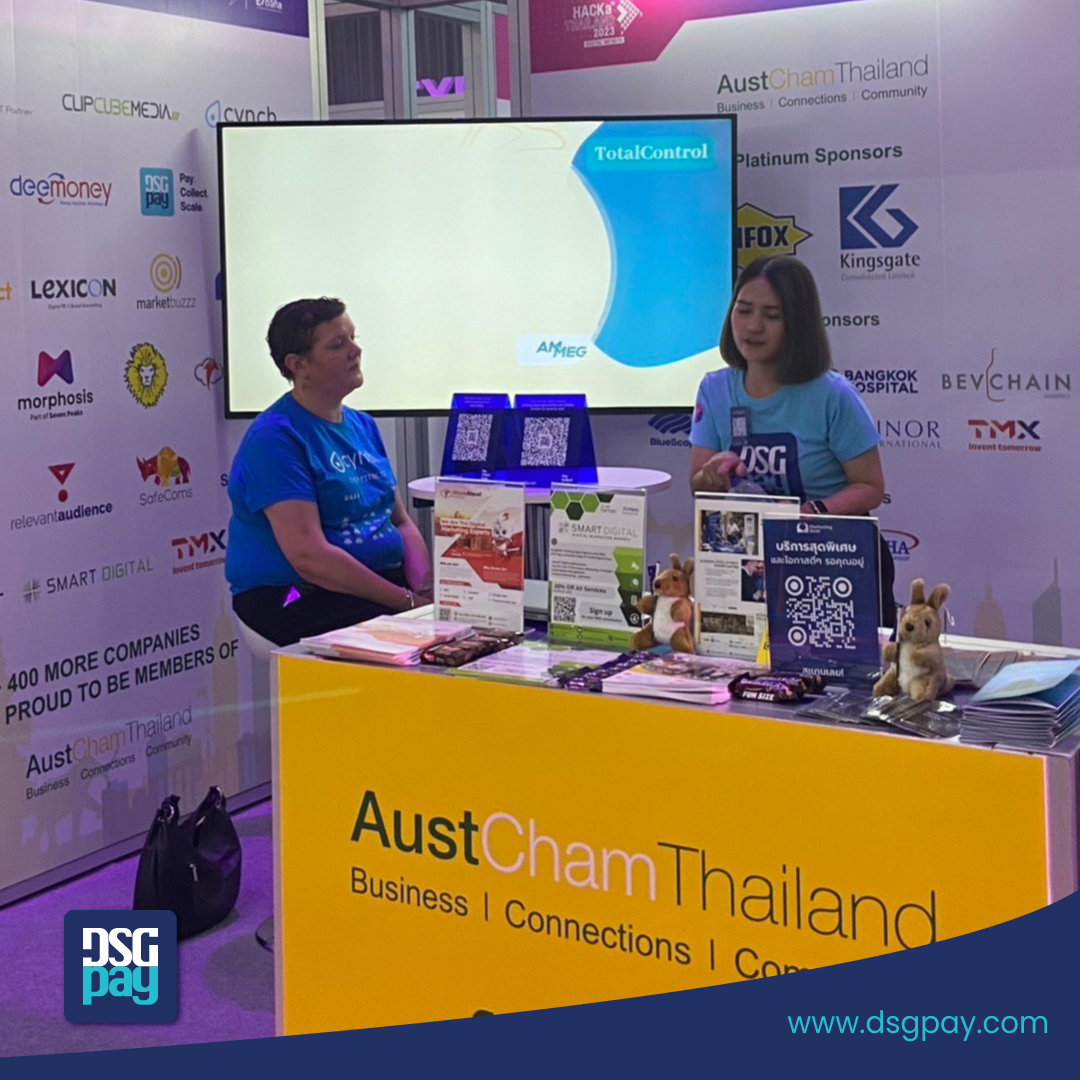 DSGPay's tweet image. 🎉 Happening Now! 🎉 DSGPay is proudly attending HACKaThailand 2023: DIGITAL INFINITY at the Queen Sirikit National Convention Center (QSNCC) in Bangkok, 
#HACKaThailand2023 #DigitalInfinity #DSGPay #FinTech #Bangkok #QSNCC #depaThailand #ดิจิทัลไม่มีที่สิ้นสุด