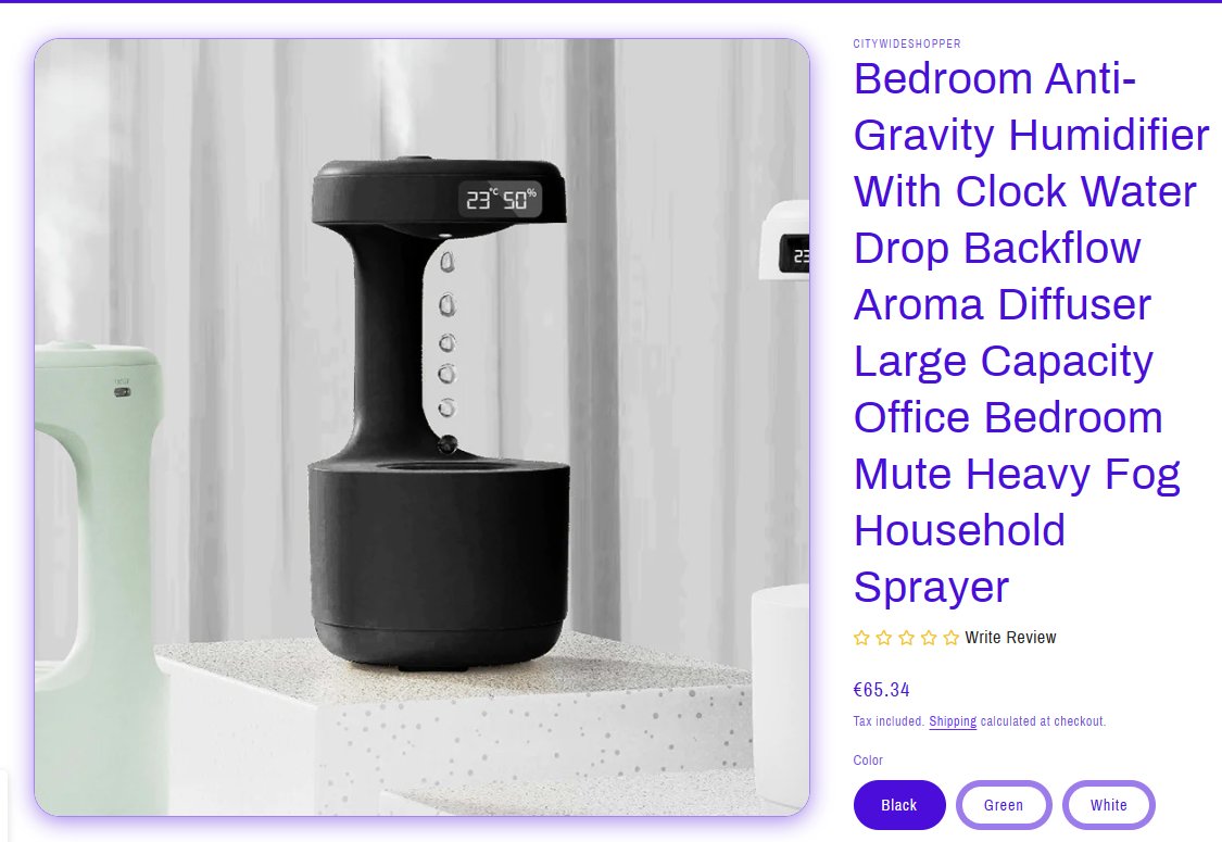 SaleDealCatcher's tweet photo. Elevate Your Bedroom Atmosphere with the Anti-Gravity Humidifier! ⏰💧 Experience the magic of a clock, water drop backflow, and aroma diffusion all in one. 

https://t.co/WKArdLuLrs

#Trending  #viral  #diffuser #foryou #FYP #Sales #shoppingonline https://t.co/gKRXoJ0Qlt