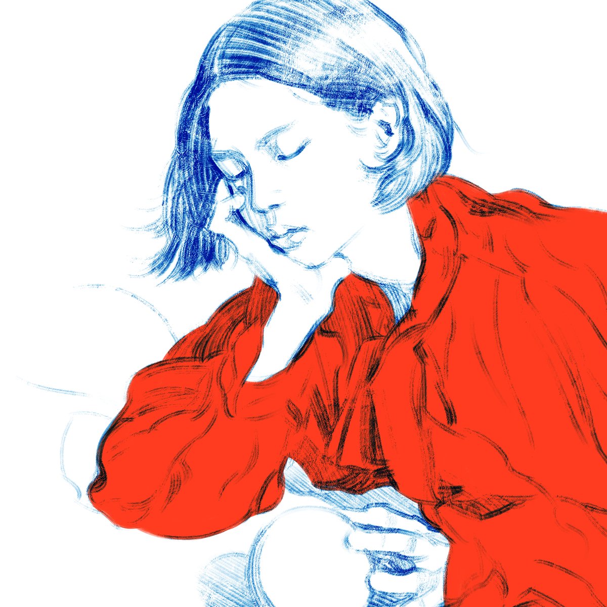 bloomer__'s tweet photo. ✿ Show how you draw/paint women ✿ https://t.co/WUsHlFmBv8