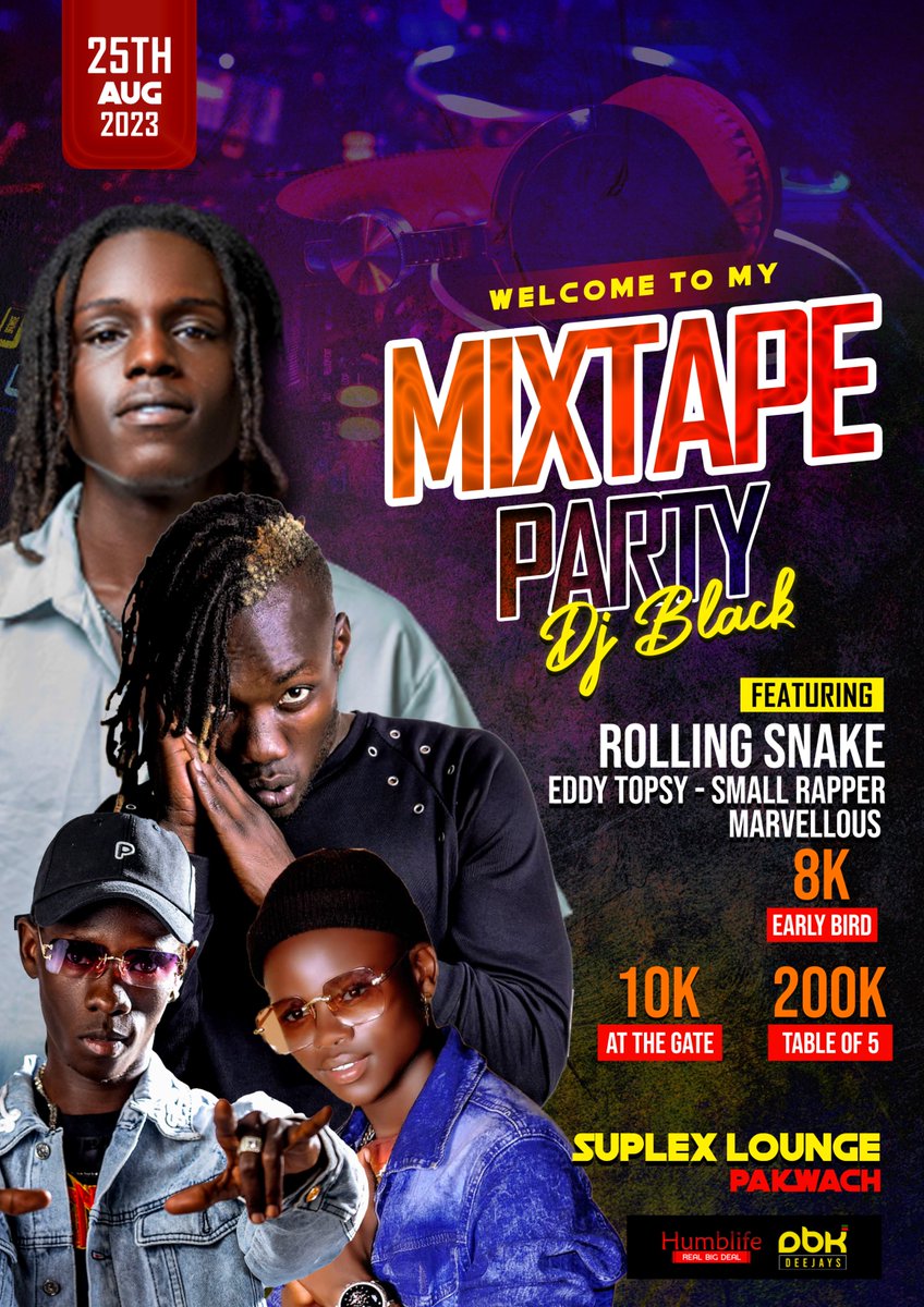 deejayblack10's tweet photo. And tonight the Team is out of the City for Official Business. @SuplexLounge Pakwach is the location for tonight's party. 
With me is dope vibes. See you there FAM🛑 https://t.co/28Gqly2Lmt