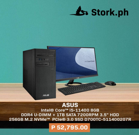 stork_ph's tweet photo. Experience next-level performance and reliability with the ASUS Intel® Core™ i5-11400 packed with cutting-edge technology that enhances your productivity and gaming experience.
#StorkPH #SureKaDito https://t.co/vkBzraIddQ