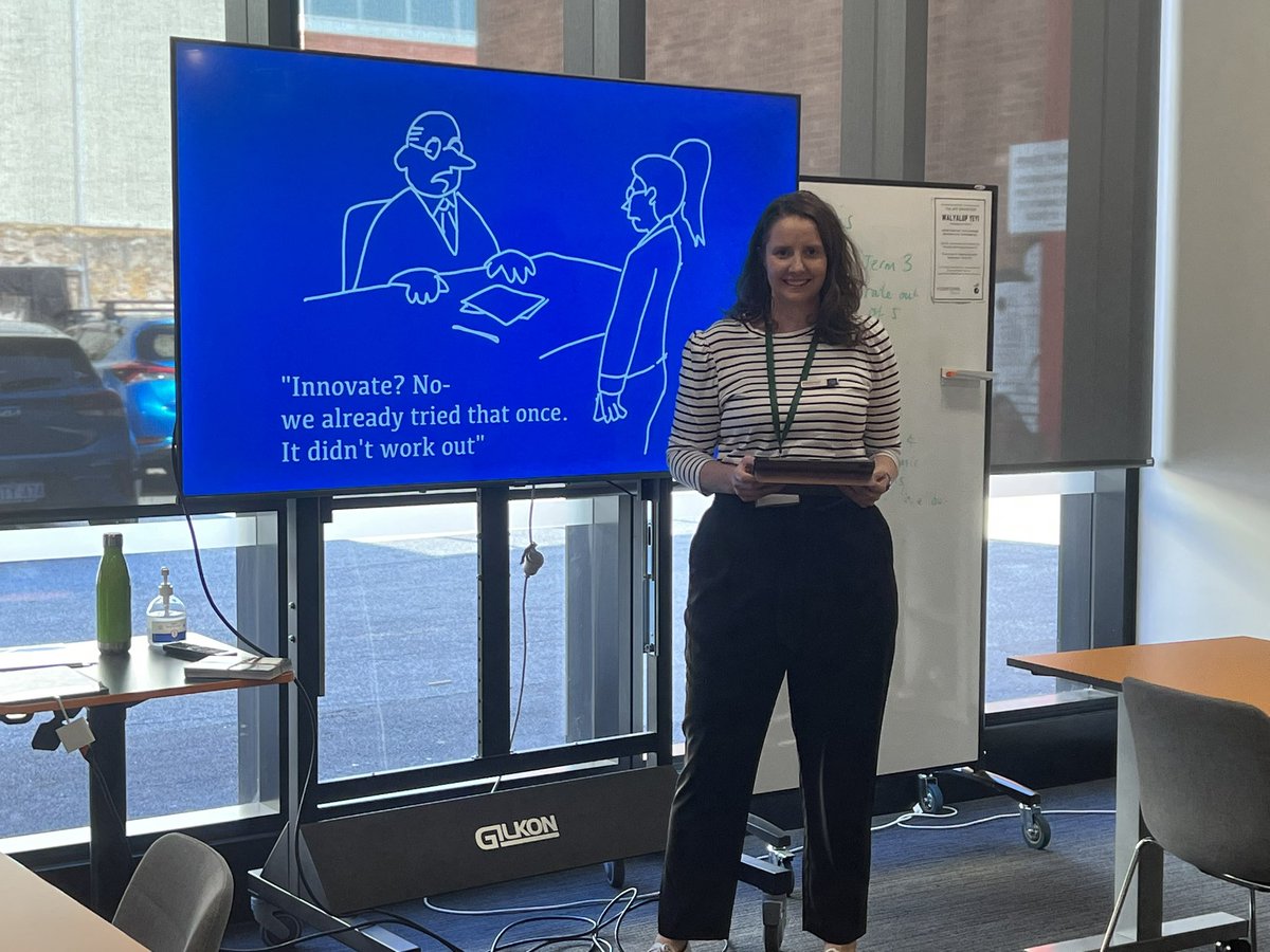 So privileged to have been able to present with this amazing educator at ReImaginED today!  Thanks for all your efforts Liz! I’m so lucky to get to work with you! <a href="/rightontheboard/">Elizabeth</a> #WATechTalk #AppleEDUchat