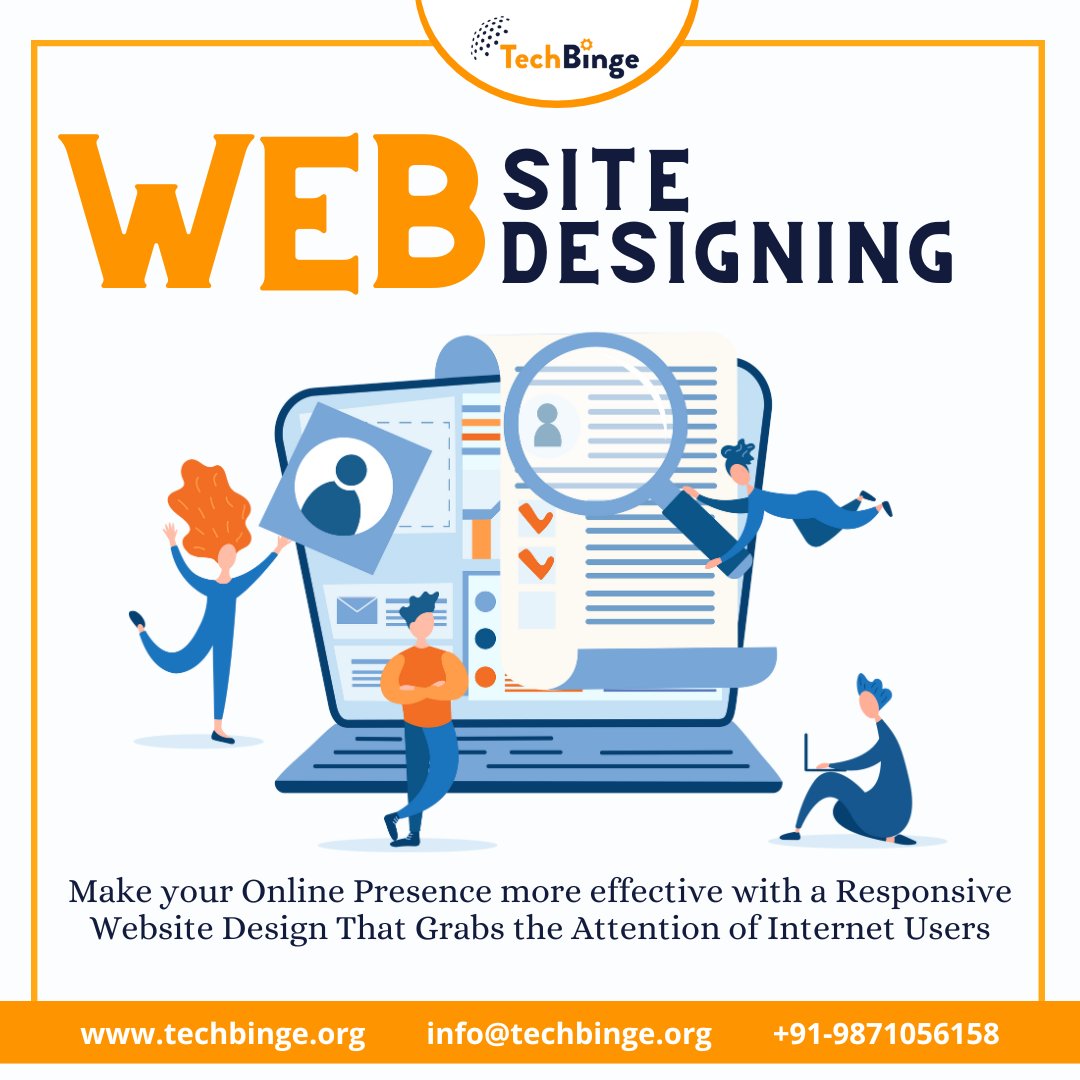 techbingeindia's tweet image. Enhance your online brand with our modern responsive website designs.
#WebDesignSolutions #ResponsiveSites #DigitalPresenceBoost #UserCentricDesign #OnlineImpact #WebVisualAppeal #MobileFriendlyDesign #EngagingWebExperiences #ModernSiteDesign #DigitalFirstImpression #techbinge