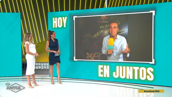 Dos30' (@dos30tv) on Twitter photo Menos mal que <a href="/telemadrid/">Telemadrid</a> cuenta con #Juntos744 en su parrilla!!
Ayer <a href="/AliciaSenovilla/">Alicia Senovilla</a> & Co promedian un 6% de cuota, 70.000 espectadores y 245.000 contactos únicos
OJO que mejoran en un 59.5% la cuota del canal
#QueVivaLaTele #Audiencias Menos mal que <a href="/telemadrid/">Telemadrid</a> cuenta con #Juntos744 en su parrilla!!
Ayer <a href="/AliciaSenovilla/">Alicia Senovilla</a> & Co promedian un 6% de cuota, 70.000 espectadores y 245.000 contactos únicos
OJO que mejoran en un 59.5% la cuota del canal
#QueVivaLaTele #Audiencias
