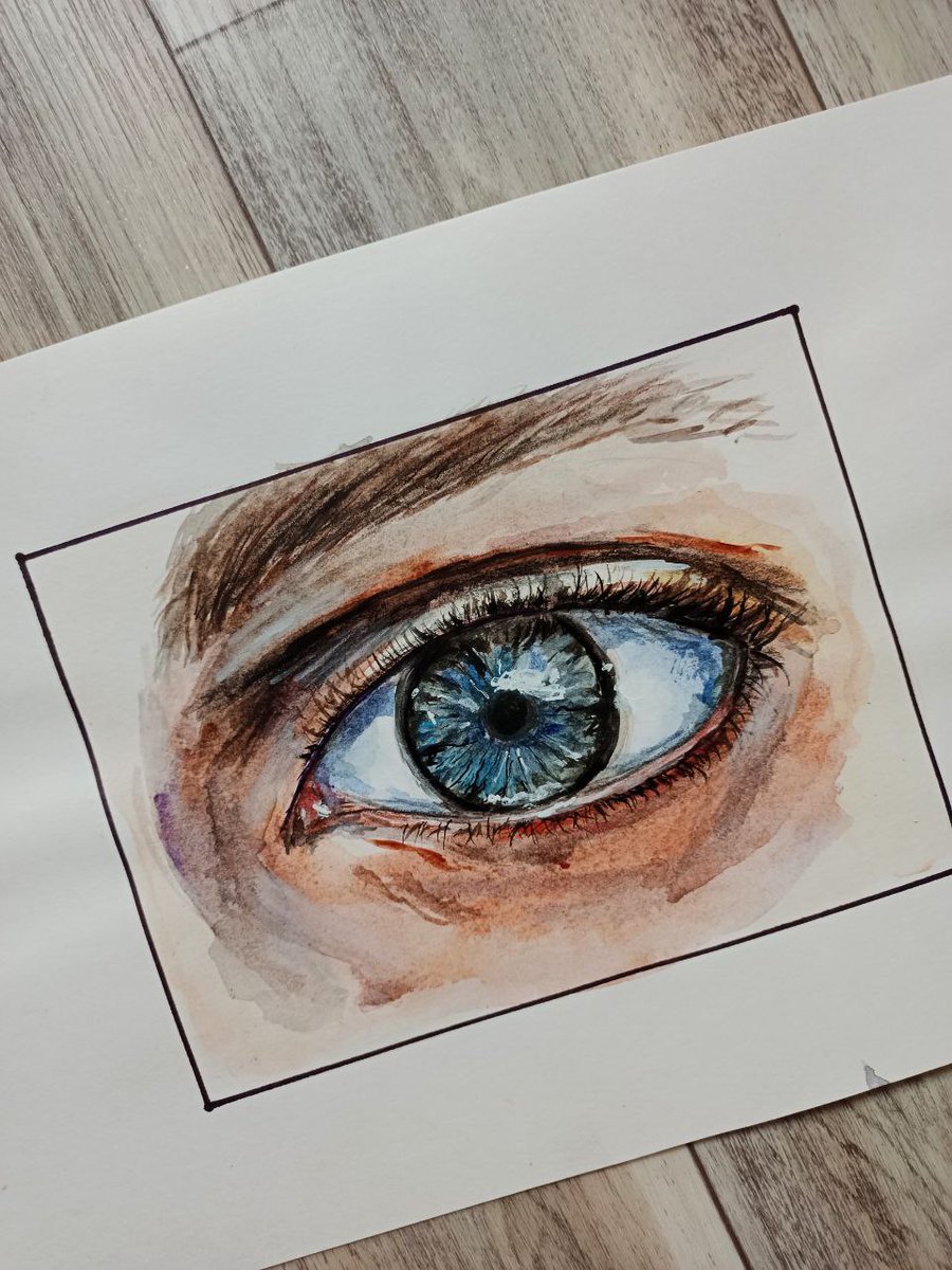 Started off my morning with the strong urge to explore watercolors 😄
#watercolor is pure magic – the way the colors blend and flow is mesmerizing. 💫 
Loving how the hues come alive on paper 😌

#ArtistOnTwitter  #art #watercolourpainting