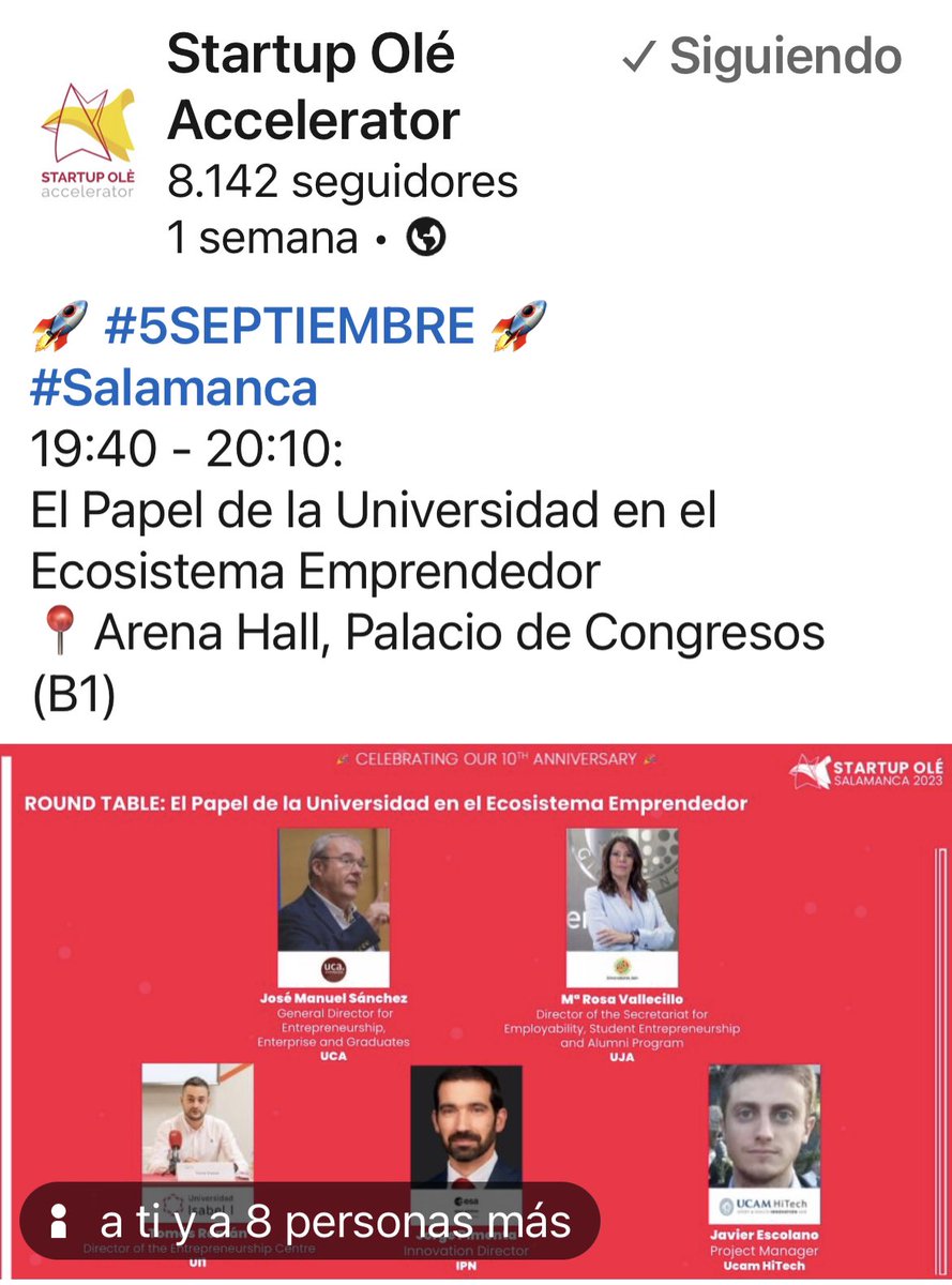 Mariarvg24's tweet photo. Allí estaremos!

https://t.co/53Arls8ocr https://t.co/BbAkZwBRzM