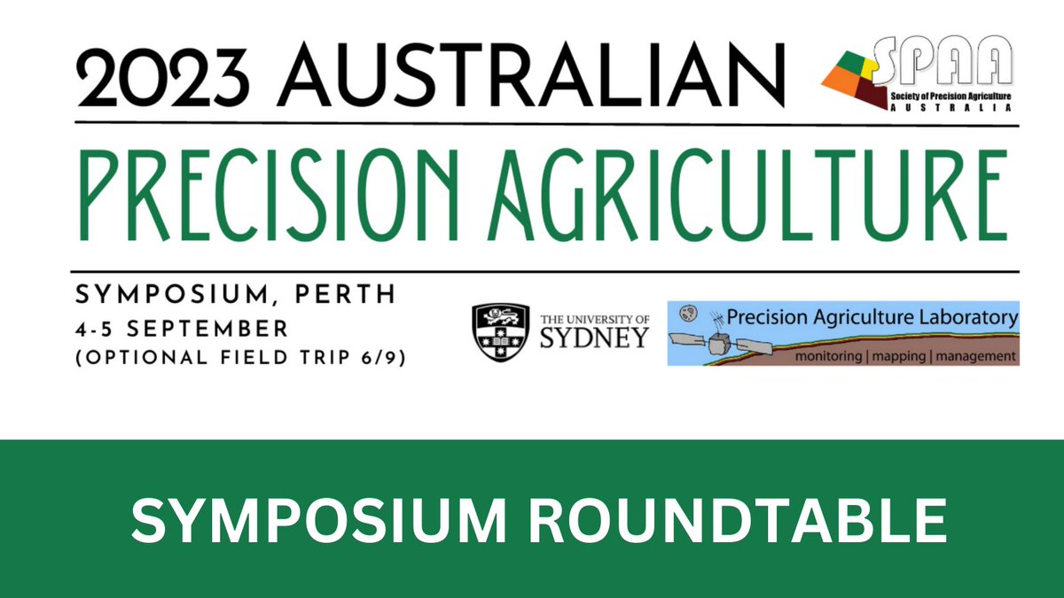 PrecisionAgAus(SPAA) (@spaa_inc) on Twitter photo Got your tickets for the SPAA Symposium next month? Donโt miss out on joining the Roadmap to Interoperability. Hosted by <a href="/drjuliaeaston/">Julia Easton</a> from <a href="/CurtinUni/">Curtin University</a> โ CCDM and <a href="/BindiIsbister/">Bindi Isbister</a> and supported by <a href="/GGA_WA/">Grower Group Alliance</a> .
Register: ow.ly/mcaA50PCM0K Got your tickets for the SPAA Symposium next month? Donโt miss out on joining the Roadmap to Interoperability. Hosted by <a href="/drjuliaeaston/">Julia Easton</a> from <a href="/CurtinUni/">Curtin University</a> โ CCDM and <a href="/BindiIsbister/">Bindi Isbister</a> and supported by <a href="/GGA_WA/">Grower Group Alliance</a> .
Register: ow.ly/mcaA50PCM0K