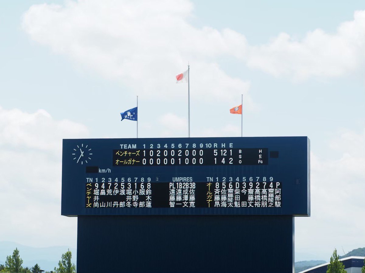 all_gunners's tweet photo. 7月17日
東北Bブロック予選会
代表決定戦
対ベンチャーズ様(秋田県代表) 1-5●loss
東北連盟会長がおっしゃるとおり、上には上がいますね🫡
ベンチャーズ様、全国大会頑張って下さい！
対戦ありがとうございました！
#打撃がしぶとい
#金足農業リレー
#軟式で147キロはダメです
#大阪行きたかった〜🐙 https://t.co/g8wIiIsQmi