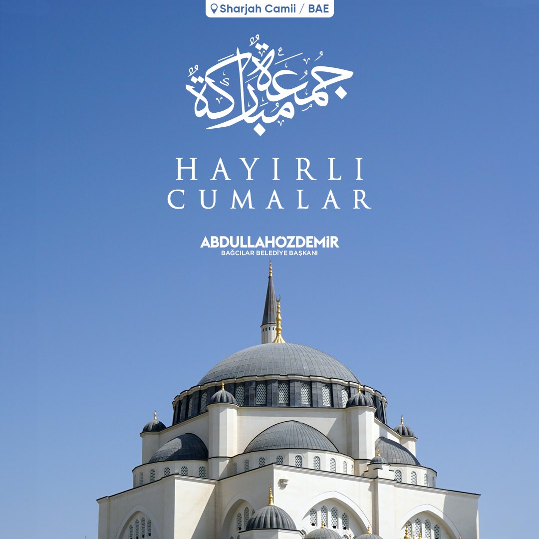 Selam ve duâ ile…

Cumamız mübarek olsun. 🤝