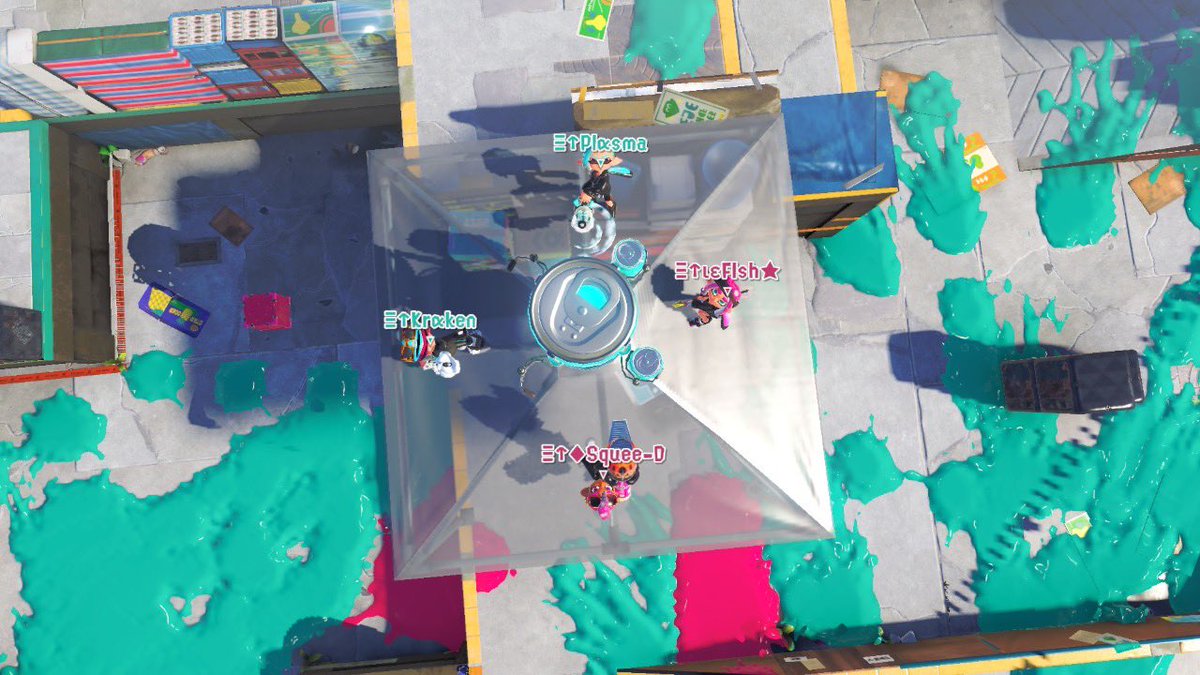 HightideRush's tweet photo. WE CAME 🥉IN MUG CUP #8

Kraken - Cooler Slave
Squee-D - Splash/Blasters
Plasma - Backline (bp, liter, rappro deco)
Lefish - shooter/dwiper flex

Round Robin:
1-2 Indigo
3-0 THIS IS FINE
3-0 Bing Bang

Bracket:
1-2 Zephyr
3-0 Crayons

GGs to all teams! https://t.co/KeEjgvqOUw