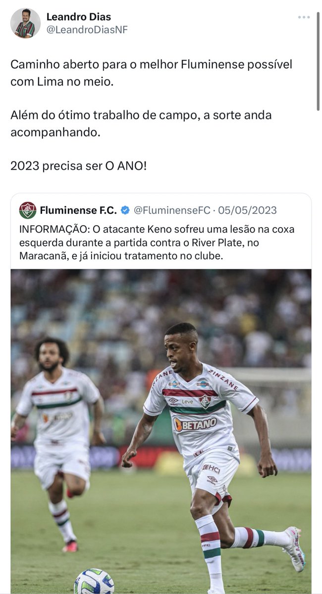 Corneta Fluminense tweet media