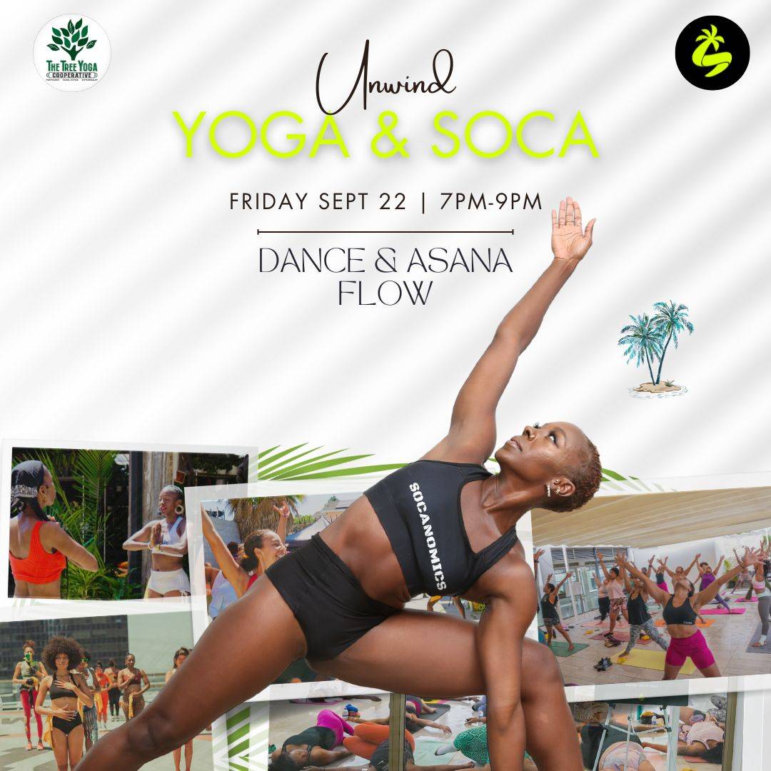 Coming to The Tree Sept 22nd! International Dancer and Yogi Selena Watkins bring you Unwind: Soca and Yoga! 

momence.com/s/87857194