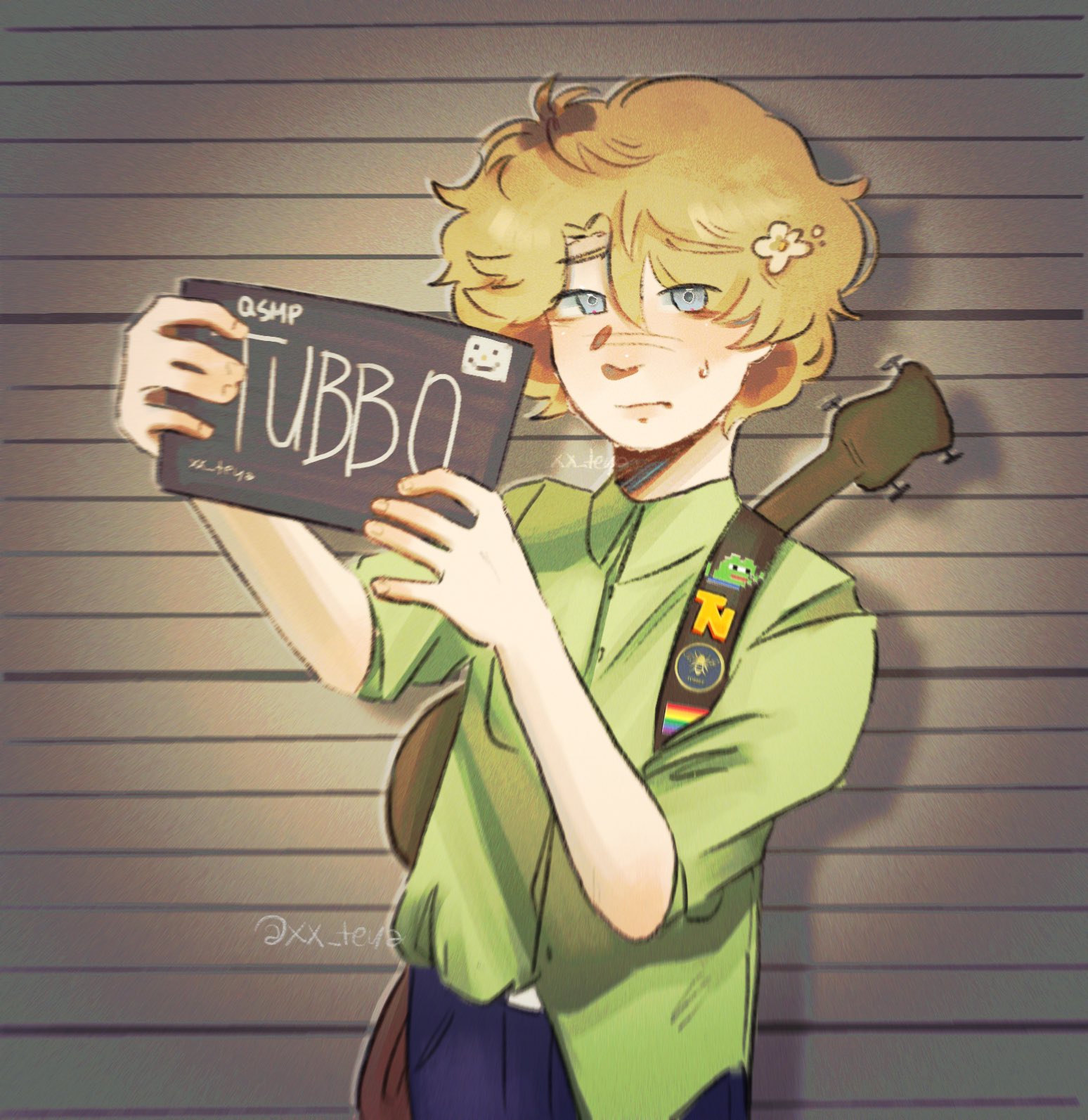 Qsmp tubbo and bbh art｜TikTok Search