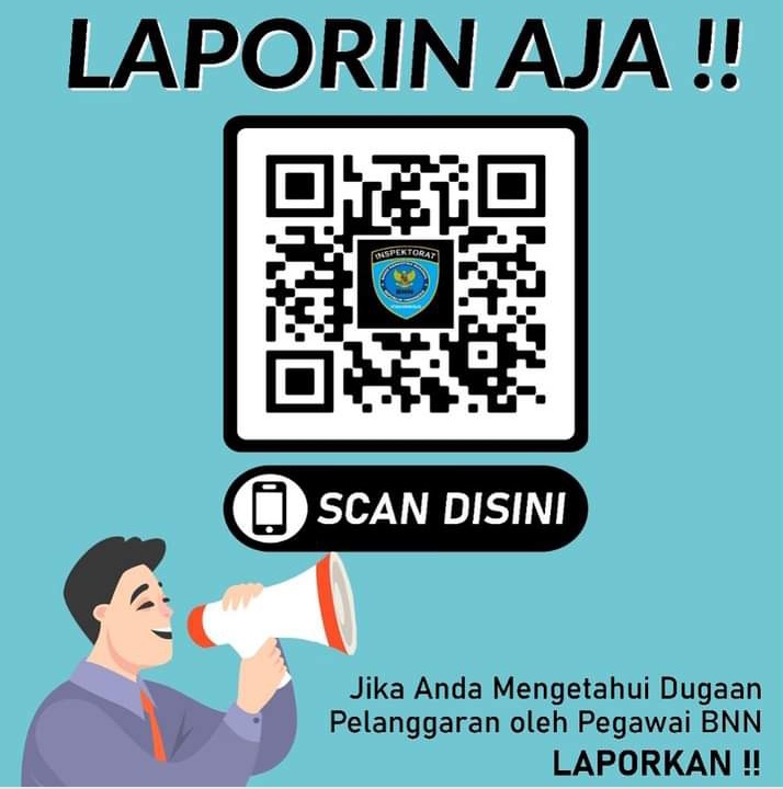 bnnp_sulteng's tweet photo. AYO SEGERA LAPORKAN!!!! Jika anda mengetahui dugaan pelanggaran oleh Pegawai BNN.
"Kerja Cepat, Kerja Hebat Berantas Narkoba di Indonesia"
#warondrugs
#speedupneverletup
#soalpalu
#infokotapalu
#infosulteng https://t.co/1ZOsr1MY9v