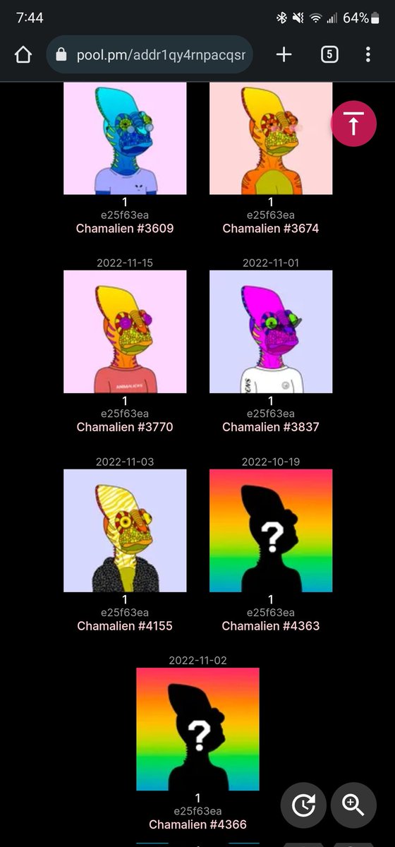 <a href="/AnimaliensNFT/">Animaliens | cNFTs</a> It is time for their release.  So many mysteries coming our way! #cnft