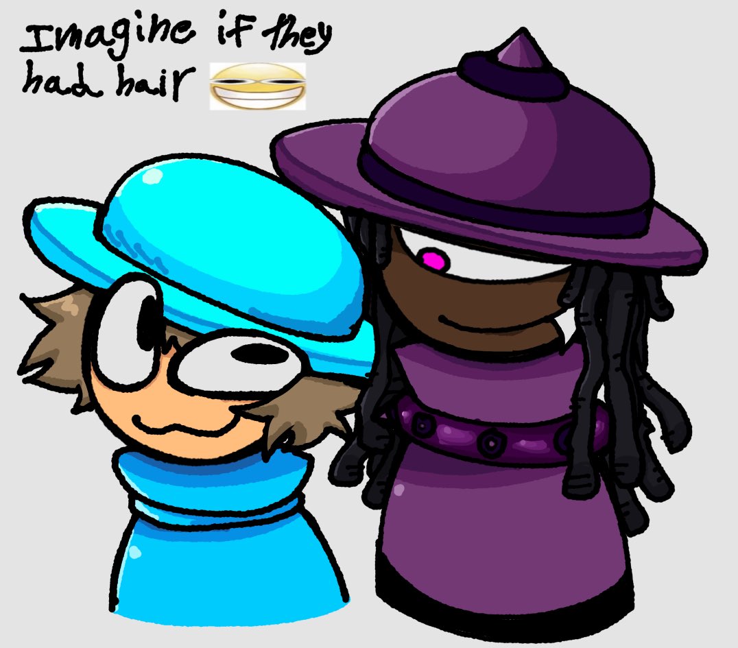 AJtheTwelth's tweet image. Imagine if Bundix and Redacted had hair #daveandbambidiamondedition #diamondedition