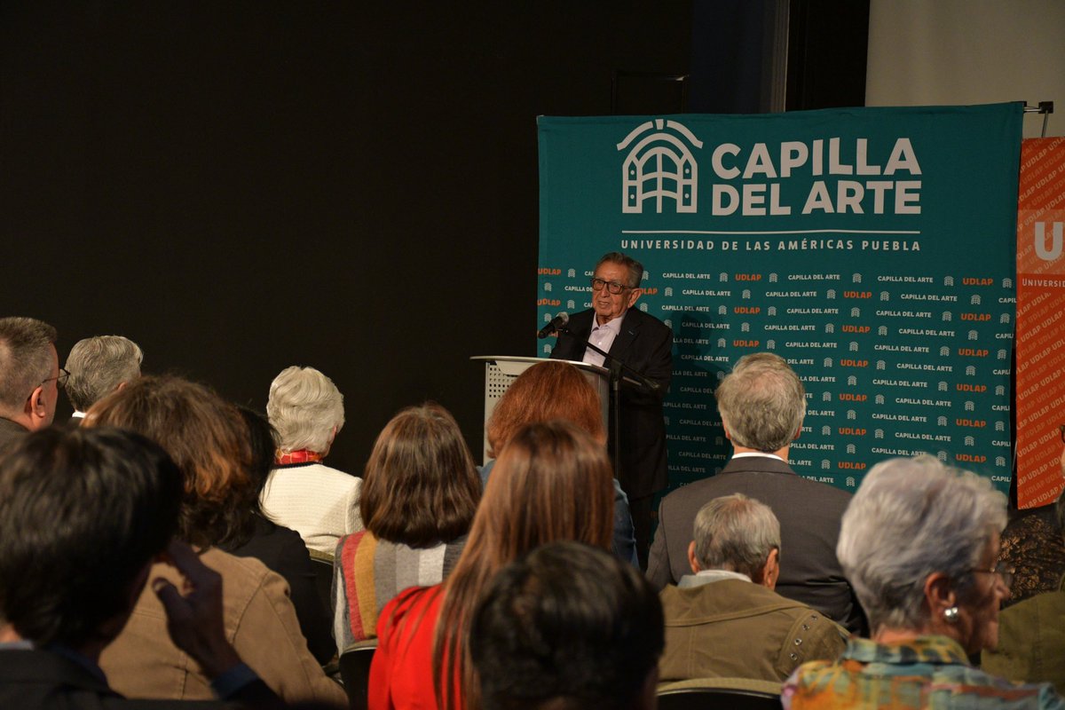 udlap's tweet photo. La @CapilladelArte #UDLAP es el punto central de una nueva temporada cultural. Hello again presenta 80 obras de arte de 55 destacados artistas poblanos. 
#ArteyCulturaParaTodos #UDLAPConecta https://t.co/OngzqS3U5i